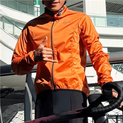 Windabweisende Fahrradjacke